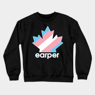Transgender Earper Pride Maple Leaf - Wynonna Earp Crewneck Sweatshirt